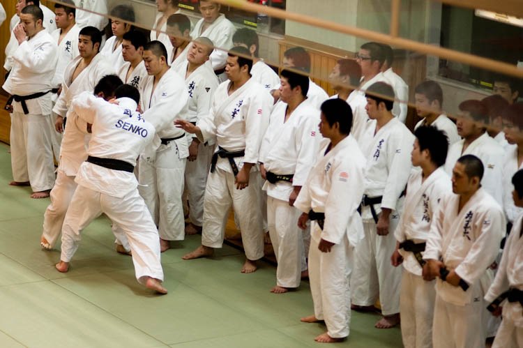 Entraînement du mercredi au kodokan